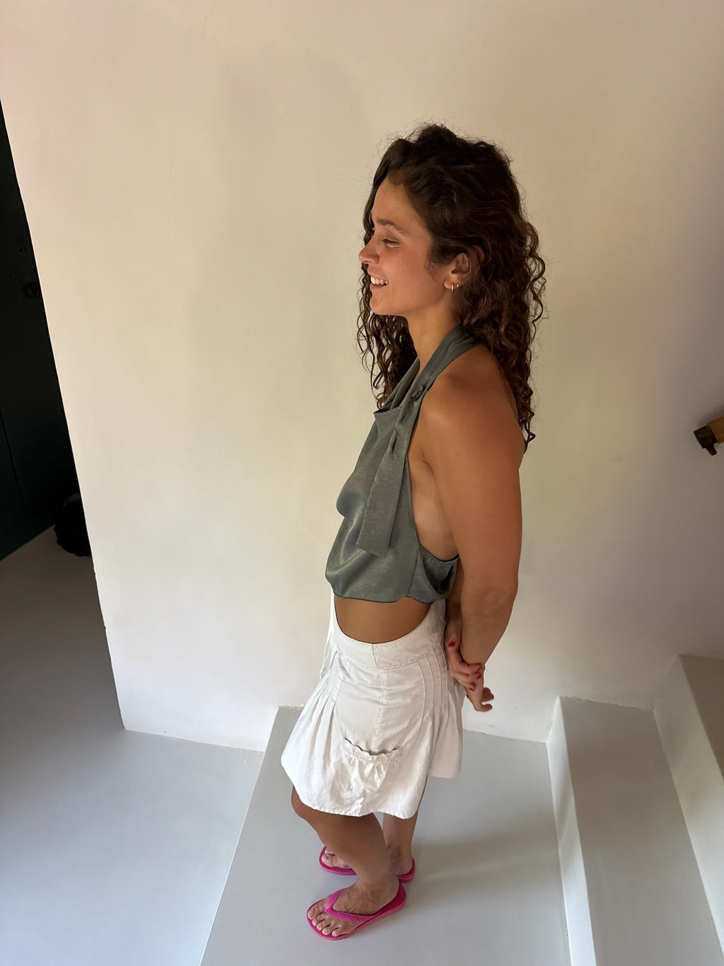 Susurro top - Caqui