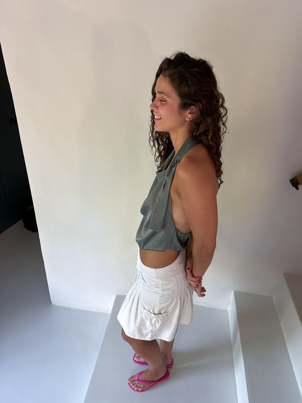 Susurro top - Caqui