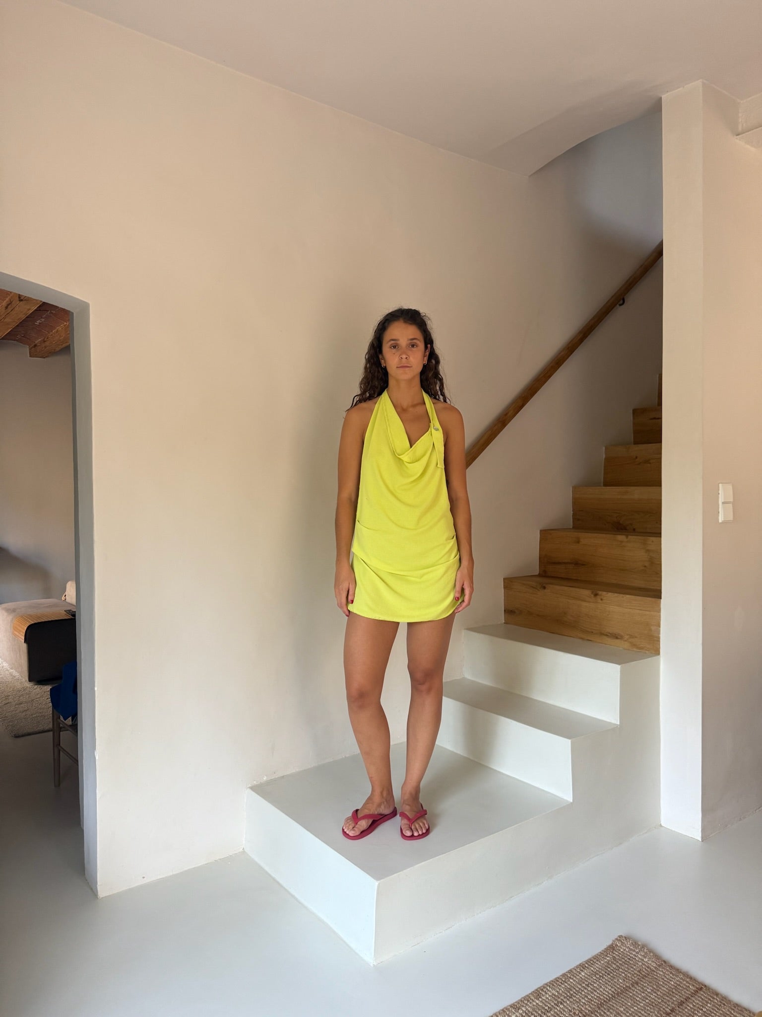 Susurro dress - Lime
