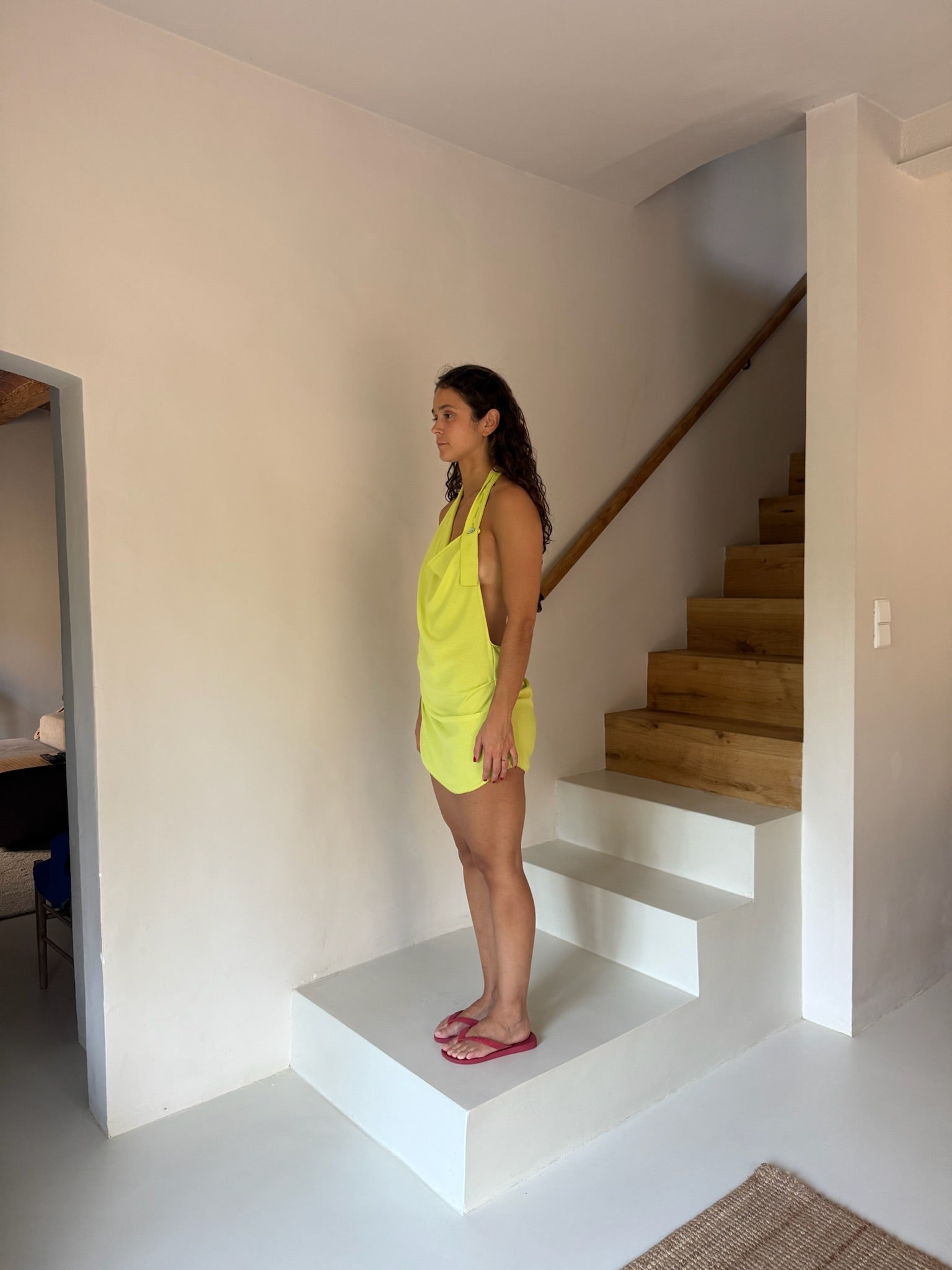Susurro dress - Lime
