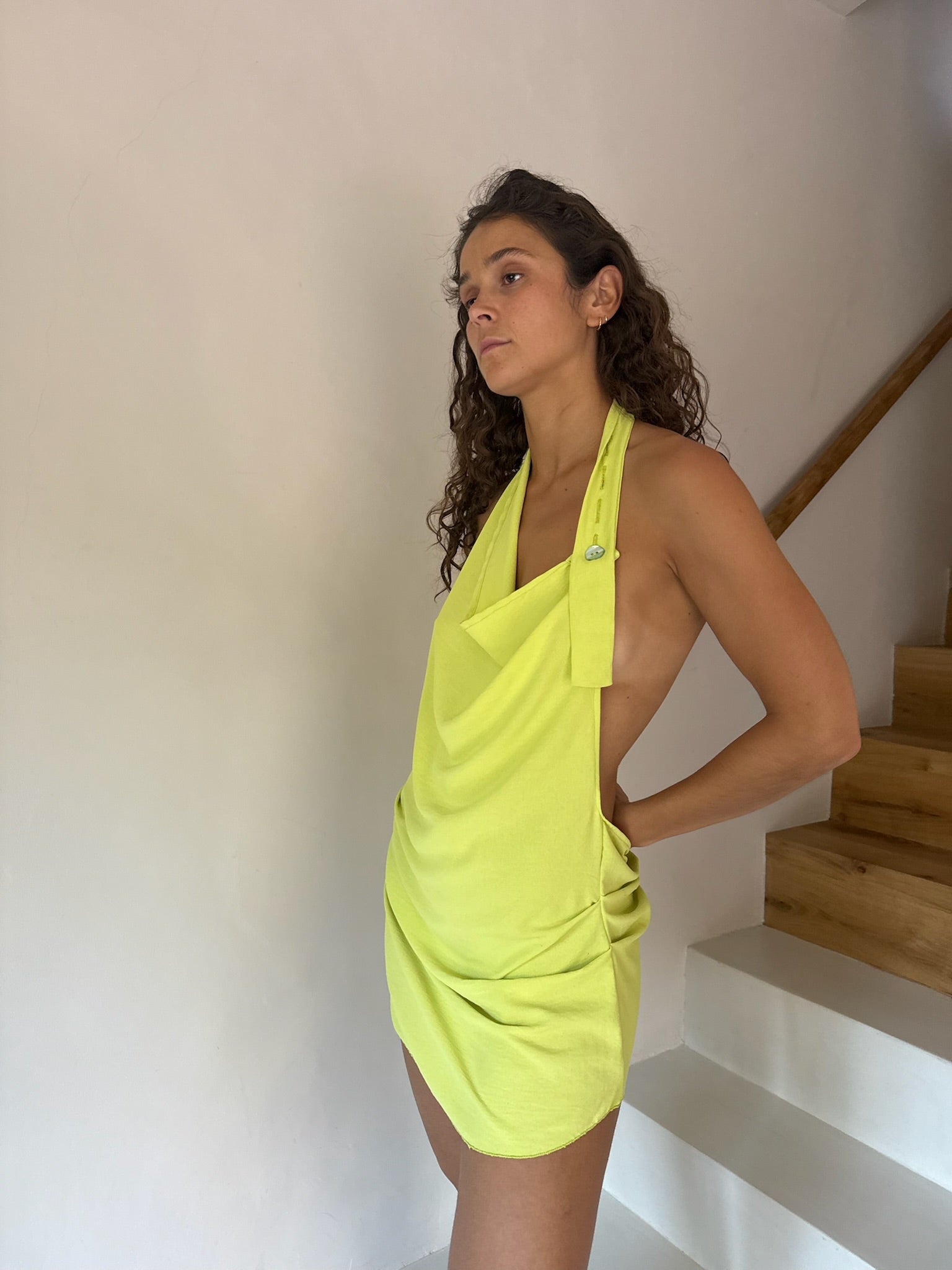 Susurro dress - Lime
