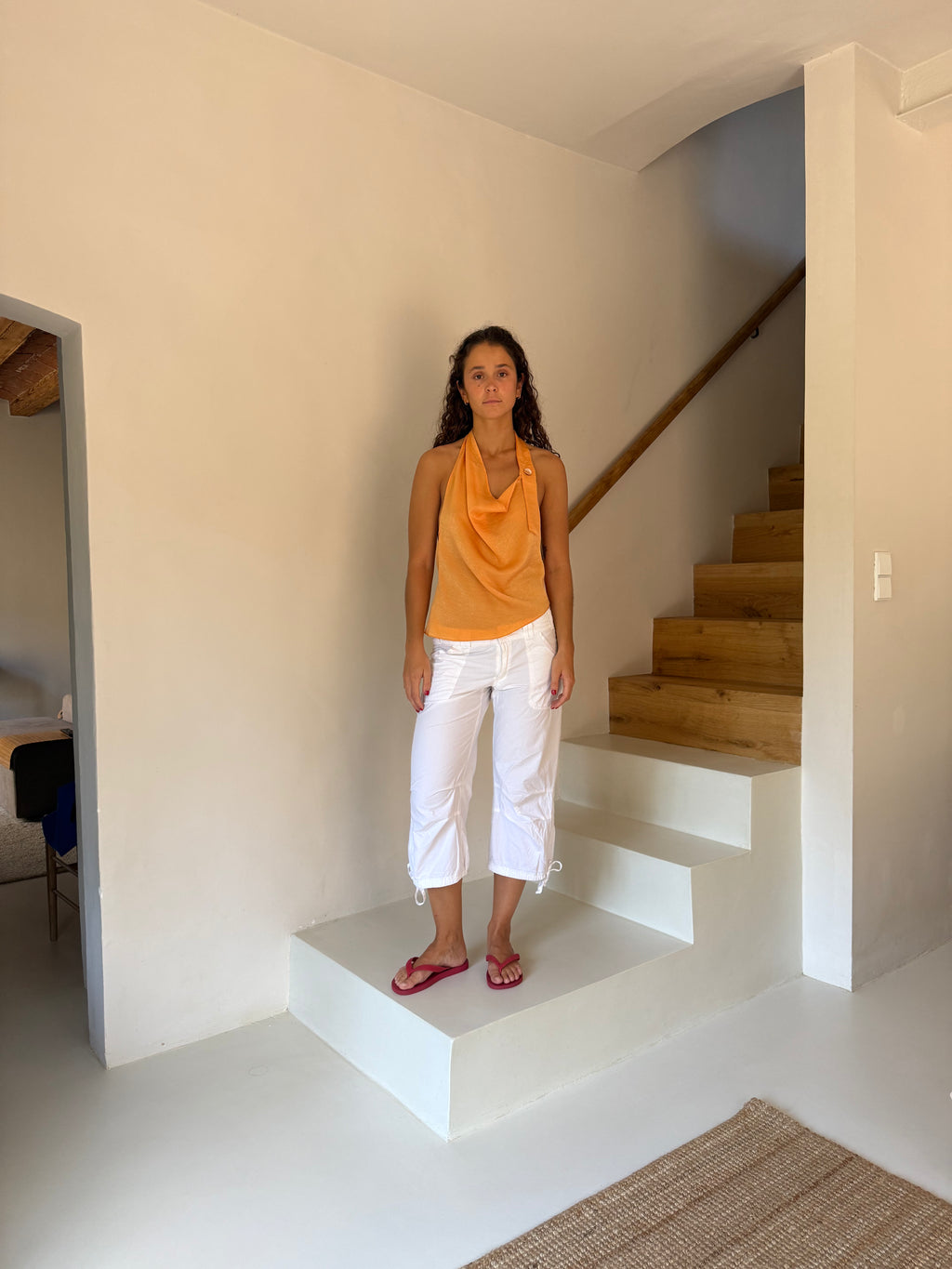 Susurro top - Orange