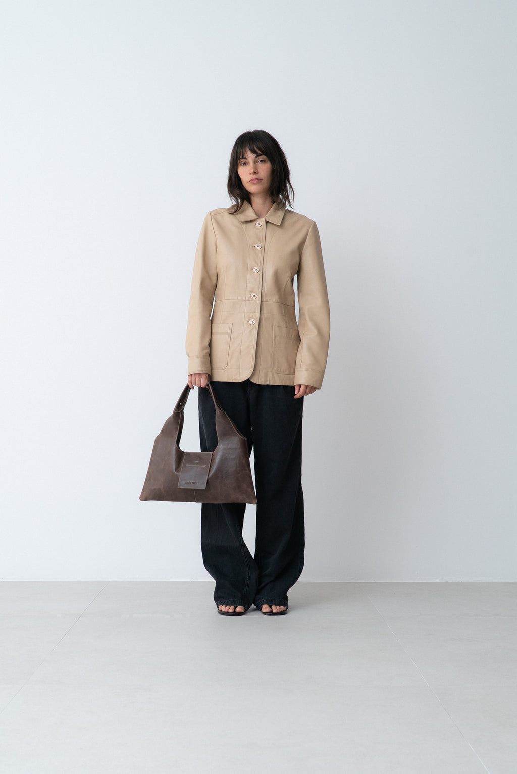 Silencio bag - brown wash